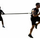 Running Exercise Workout Expander Fitness Band Resistance Bands Weight Bearing Shoulder Strap for Speed Training