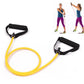 120cm Fitness Elastic Resistance Bands Yoga Pull Rope Exercise Tubes Elastic Workout Bands for Yoga Pilates Expander Elastic